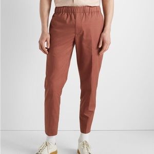 Club Monaco Dusty Red Elastic Pants (never worn)
